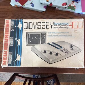Vintage 1975 Magnavox Odyssey 400 Video Game Console With Box + Manuals